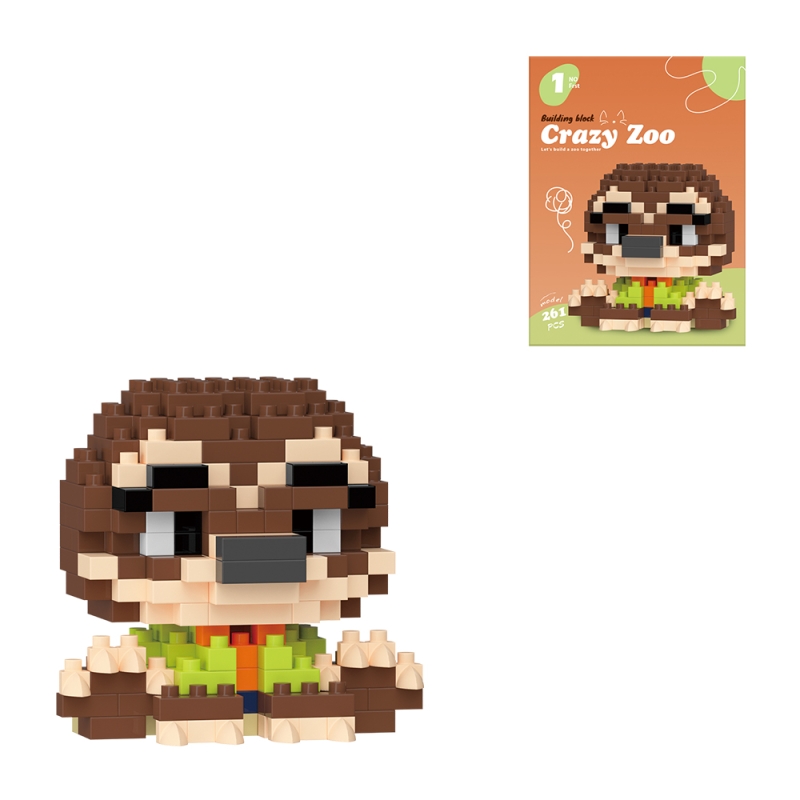 크레이지 주 시리즈 블럭 (나무늘보)