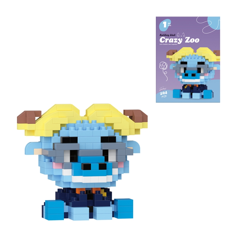 크레이지 주 시리즈 블럭 (물소)