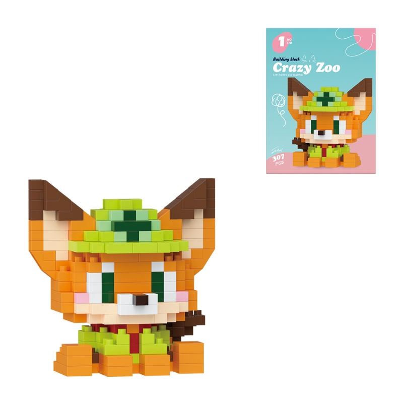 크레이지 주 시리즈 블럭 (보이스카웃 여우)