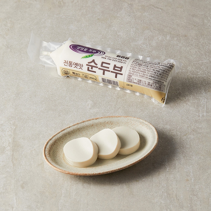 생명물 전통옛맛 순두부 350g 5모(미니간장1병 추가증정)