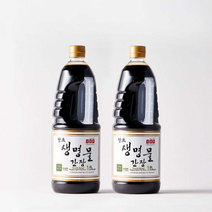양조 생명물간장 1.8L 2병 (캠핑간장 추가증정)