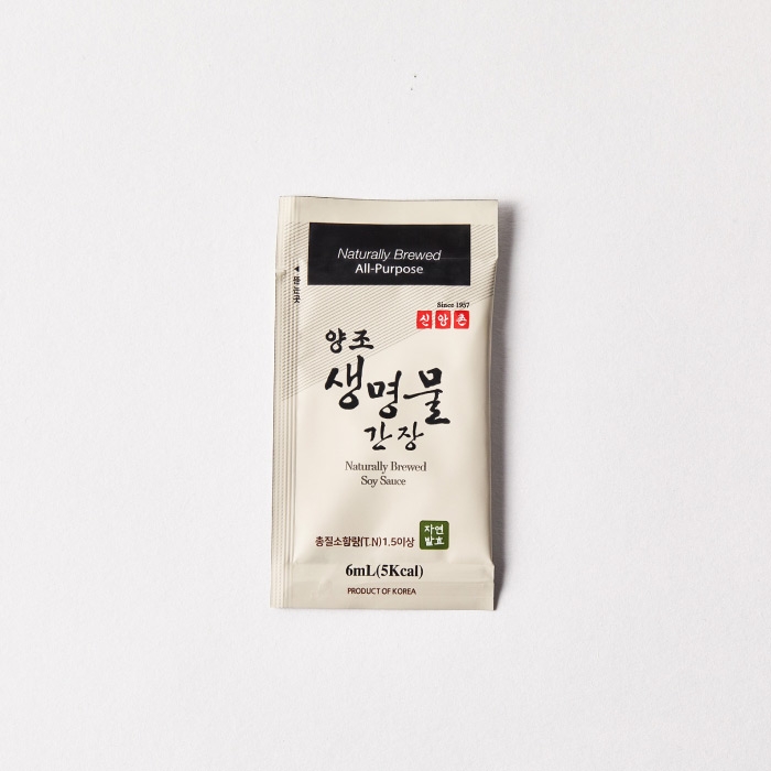 양조 생명물간장 6mL 50개 (미니간장,만두간장)