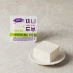 국산콩 미니두부 6모 (미니간장1병 추가증정,케이스포장)