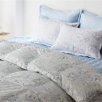 프리미엄 폴란드 구스다운 이불 [빅토리아 블루]