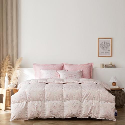 프리미엄 폴란드 구스다운 이불 [빅토리아 핑크]