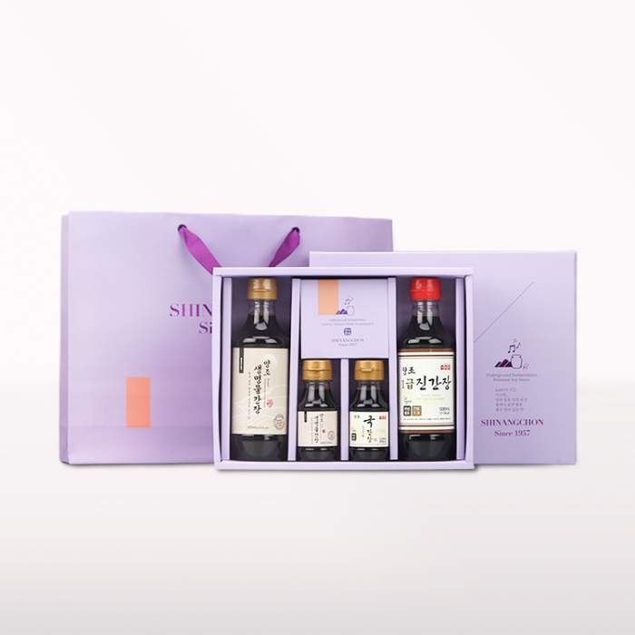 양조간장 선물세트 클래식 3호 (쇼핑백 포함)