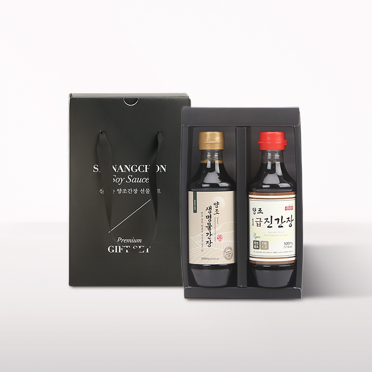양조간장 선물세트 레드블랙 2호