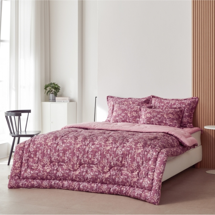 모달 극세사 광석 기능성 차렵 [베리]