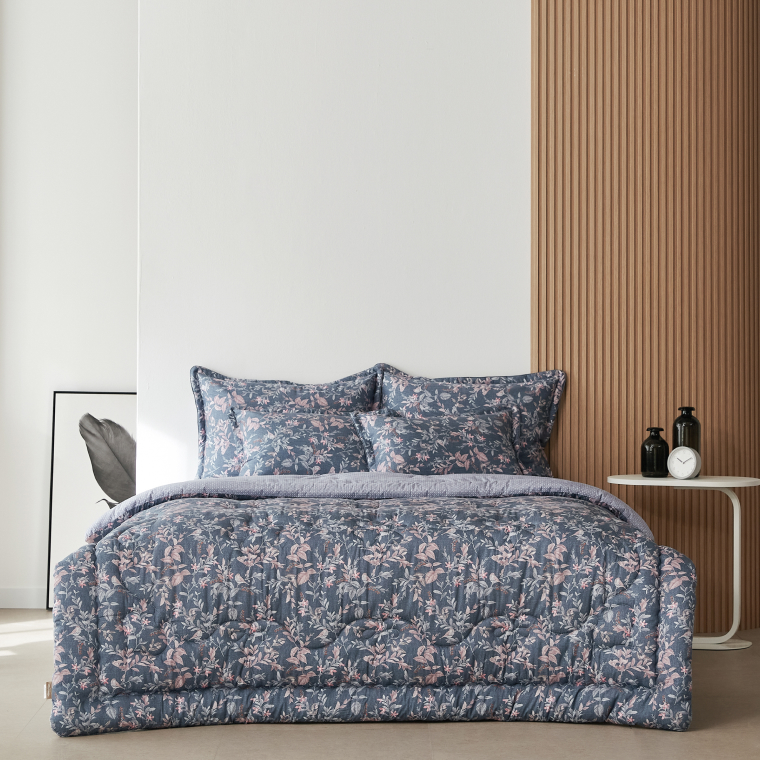 모달 극세사 광석 기능성 차렵 [베리]