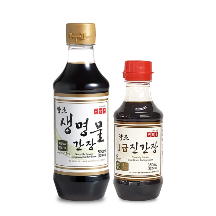 생명물간장 500mL+1급 진간장 350mL