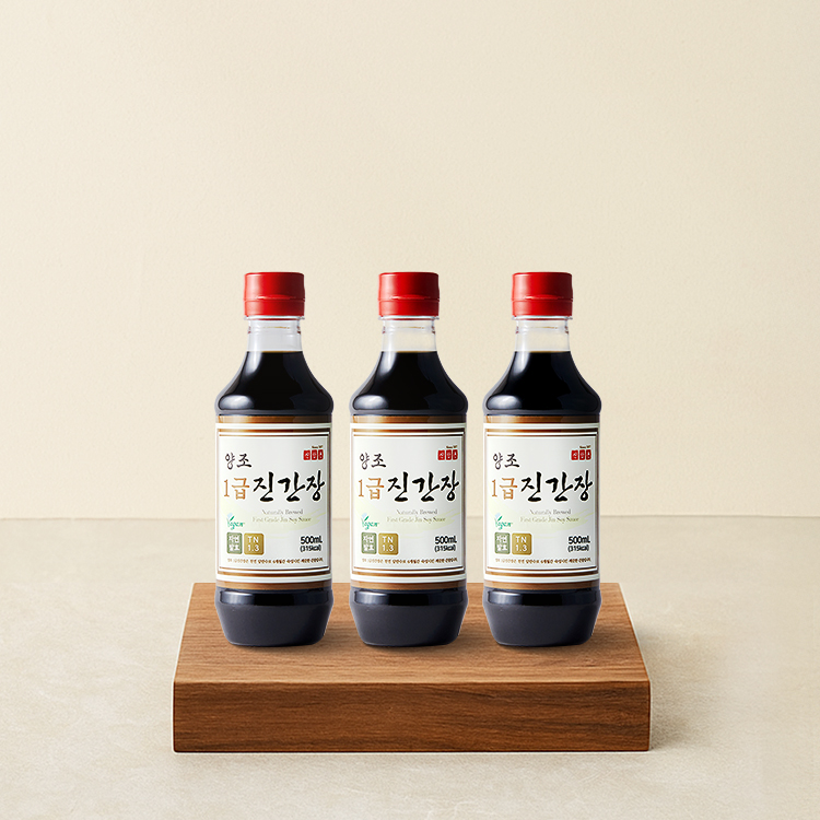 양조간장 기획팩 5호 (1급진간장 500mL×3)