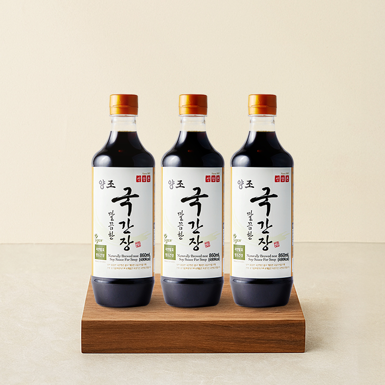 국간장 860mL * 3병 (캠핑백 추가증정)