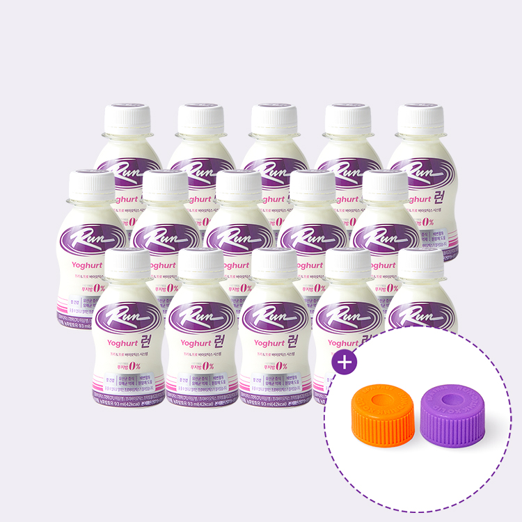 런요구르트 93mL 15개입 * 마크로젠 더바이옴 베이비