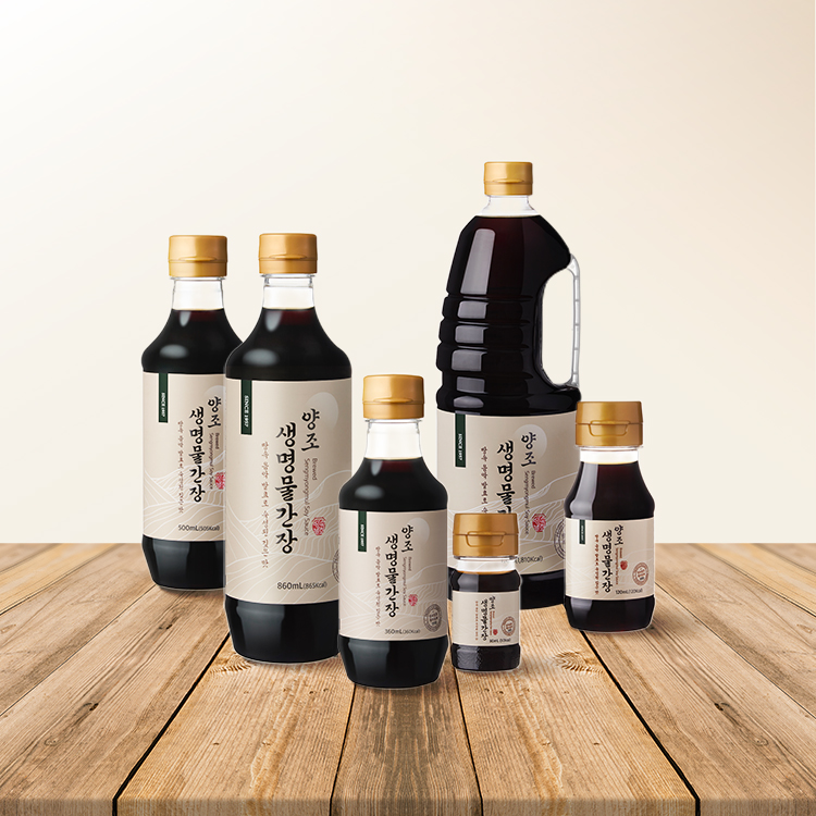 양조 생명물간장 860mL+1급 진간장 500mL