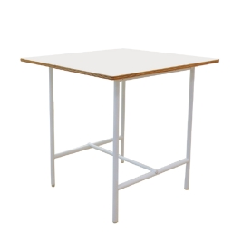 업소테이블 자작2인 화이트