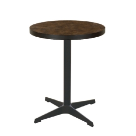 업소테이블 가죽진 십자원형