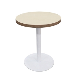 업소테이블 자작네츄럴 외발