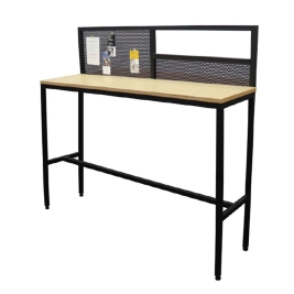 업소테이블 자작 바테이블 타공가림판