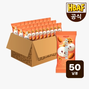 [HBAF] 바프 먼투썬 하루견과 요거트베리 50봉 (20gX50봉)