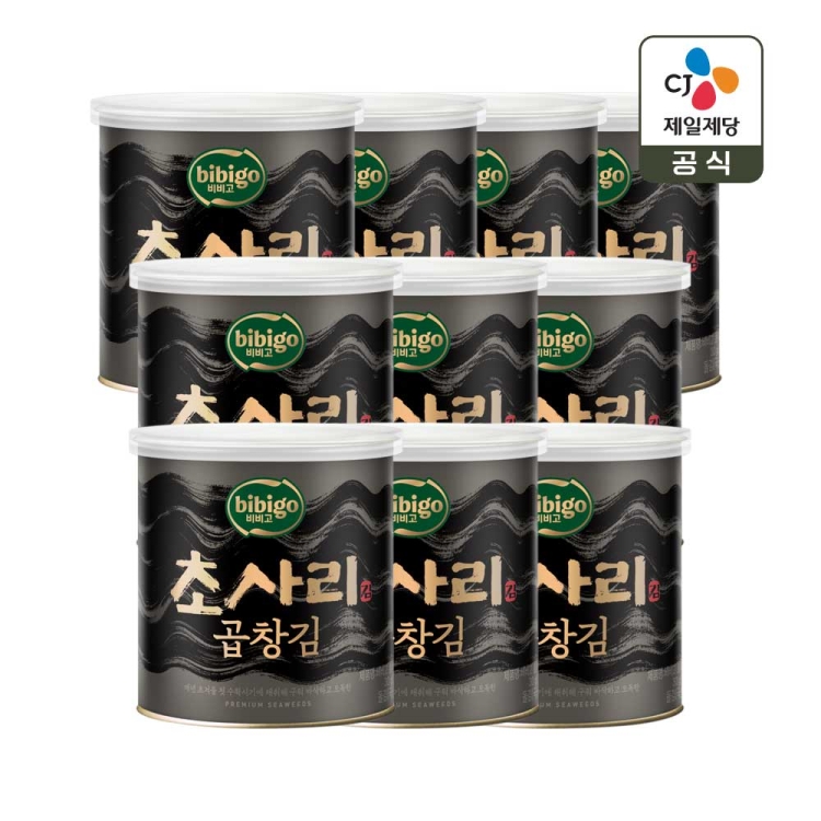 비비고 초사리 곱창김 30g x10개
