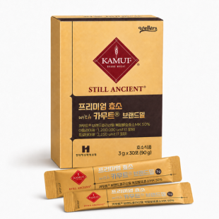 웰러스 프리미엄 효소 위드 카무트 브랜드밀 3g x 30포