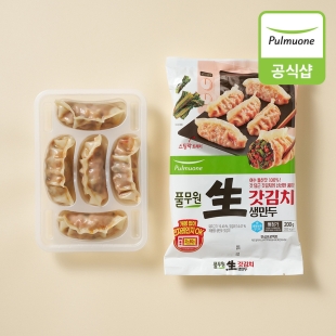 풀무원 생만두 갓김치(간편트레이)(200g)x8개