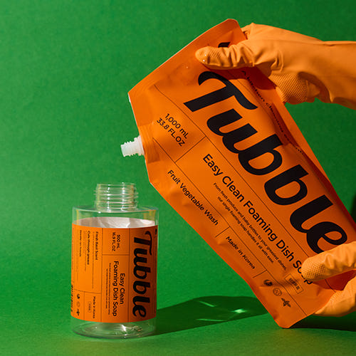 [Tubble] 이지클린 포밍 주방세제 (리필팩/1,000ml)