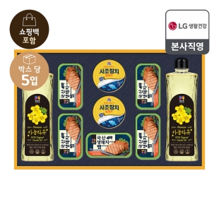 [26년 LG추석 선물세트] 식품세트 프리미엄 햄복합 F호(B5) 5개(1box)