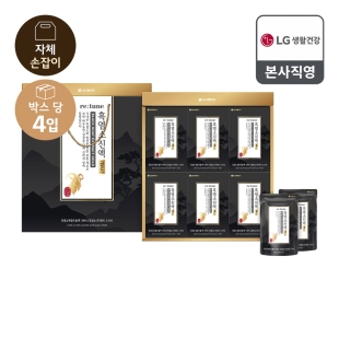 [26년 LG추석 선물세트] 리튠 흑염소진액 골드 50ML*24포(A6) 4개(1box)