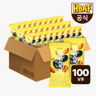 [HBAF] 바프 먼투썬 하루견과 블랙빈 100봉 (20gX100봉)