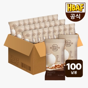 [HBAF] 바프 먼투썬 하루견과 순수담은 100봉 (20gX100봉)