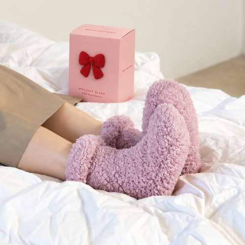 양털부츠양말