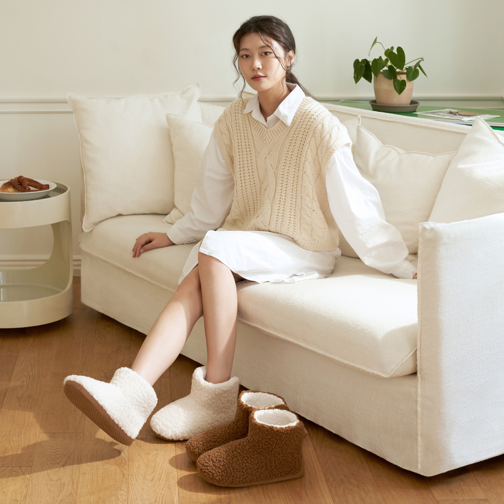 뽀글이 양털부츠