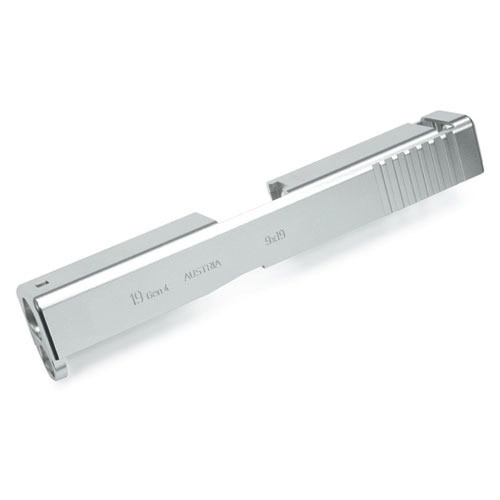 [Guarder] 가더 마루이 글록 G19 GEN4 알루미늄 슬라이드 (Silver) - GLK-256(SV) Aluminum CNC Slide for MARUI G19 Gen4