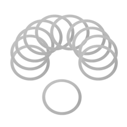 [KUBLAI] 0.1mm 바렐 넛 와셔 (10개) - 0.1mm Washer Set 10Pcs