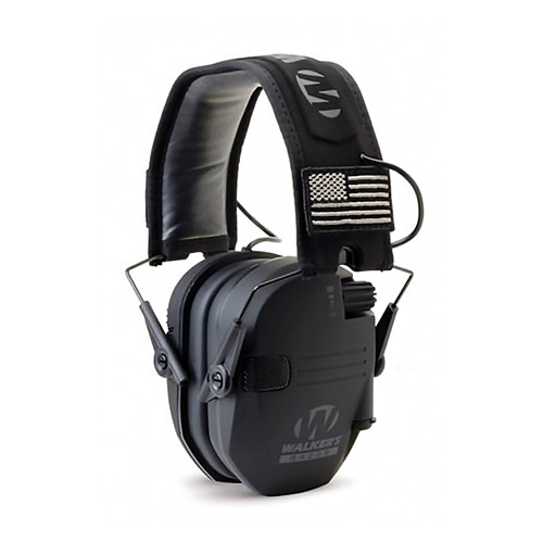 [Walkers] 워커즈 레이저 패트리어트 슬림 이어머프 (블랙) - Razor Patriot Slim Electronic Earmuff (Black)