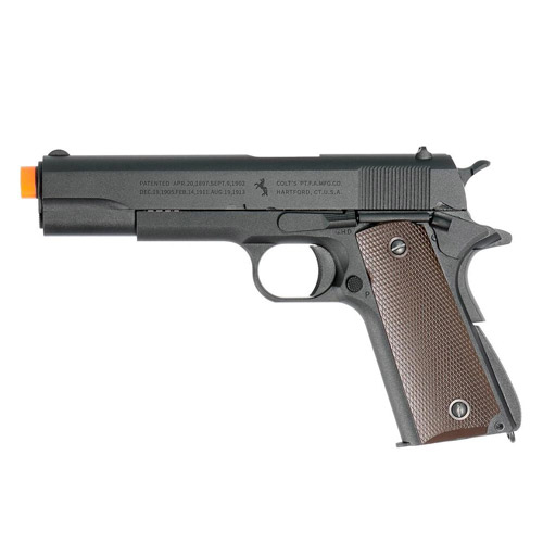 [KJWORKS] 콜트 M1911A1 CNC 풀각인 가스 핸드건
