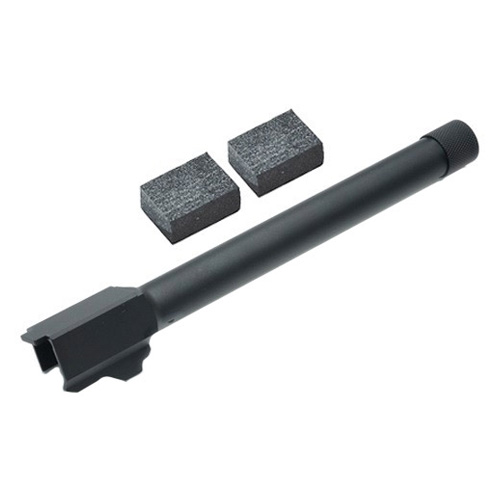 [Guarder] 가더 FMG9 / 마루이 G18C 스틸 나사산 아웃 바렐 (14mm역나사) - FMG9-04(BK) Steel CNC Threaded Outer Barrel for FMG9