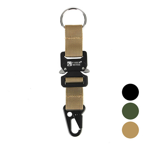 [Fiker Tactical] 파이커택티컬 코브라 벨트형 택티컬 키링 (블랙/OD/코요테)