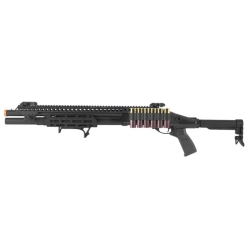 [Golden Eagle] M870 M-LOK RIS 펌프 풀메탈 가스 샷건 (8875)