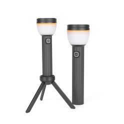 [PostX] LED 플래시라이트 2 in 1 캠핑 랜턴 (블랙)