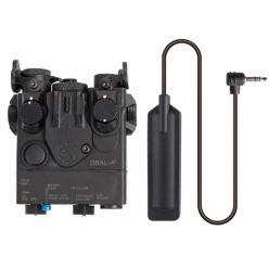 [FMA] AN/PEQ-15A DBAL-A2 표적지시기 (블랙) - 라이트/레이저/IR 리모트스위치 (폴리머)