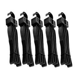 [Cobra Cuffs] 코브라커프스 폴더블 코브라 수갑 5개 팩 (블랙)