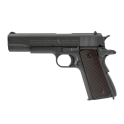 [AW Custom] 콜트 1911A1 가스건 풀각인 라이센스 (블랙)