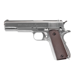 [AW Custom] 콜트 1911A1 가스건 풀각인 라이센스 (실버)