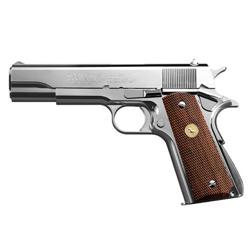 [MARUI] 마루이 콜트 Mark IV Series 70 니켈 피니시 가스 핸드건