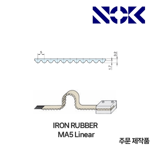 NOK 타이밍벨트 Linear Type MA5 형식