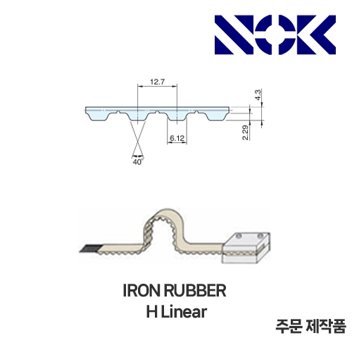 NOK 타이밍벨트 Linear Type H 형식