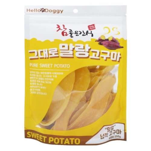 [참좋은간식] 그대로 말랑고구마(넙적)-250g
