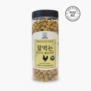 [셰프의쿡방] 잘먹는 닭고기 큐브져키-1kg-국내산 통간식